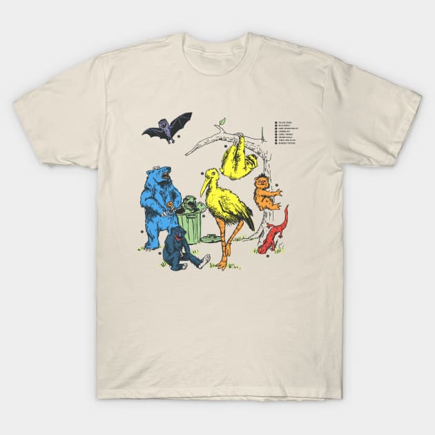 Friendly Beasts T-Shirt by Hillary White Rabbit